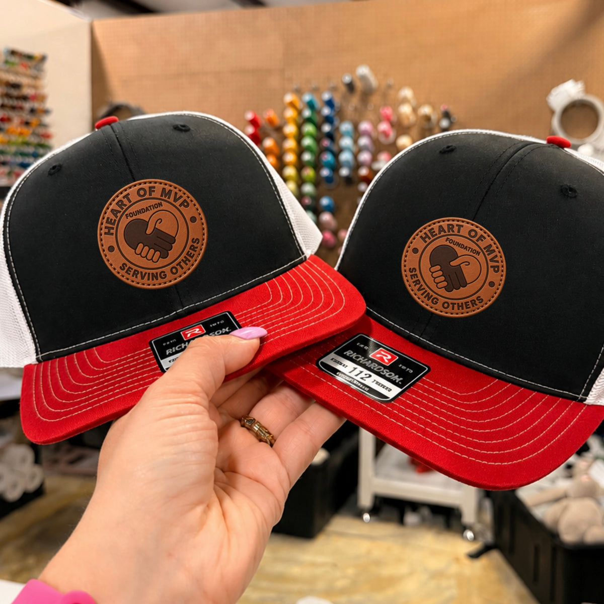 Heart of MVP Richardson Trucker Hat
