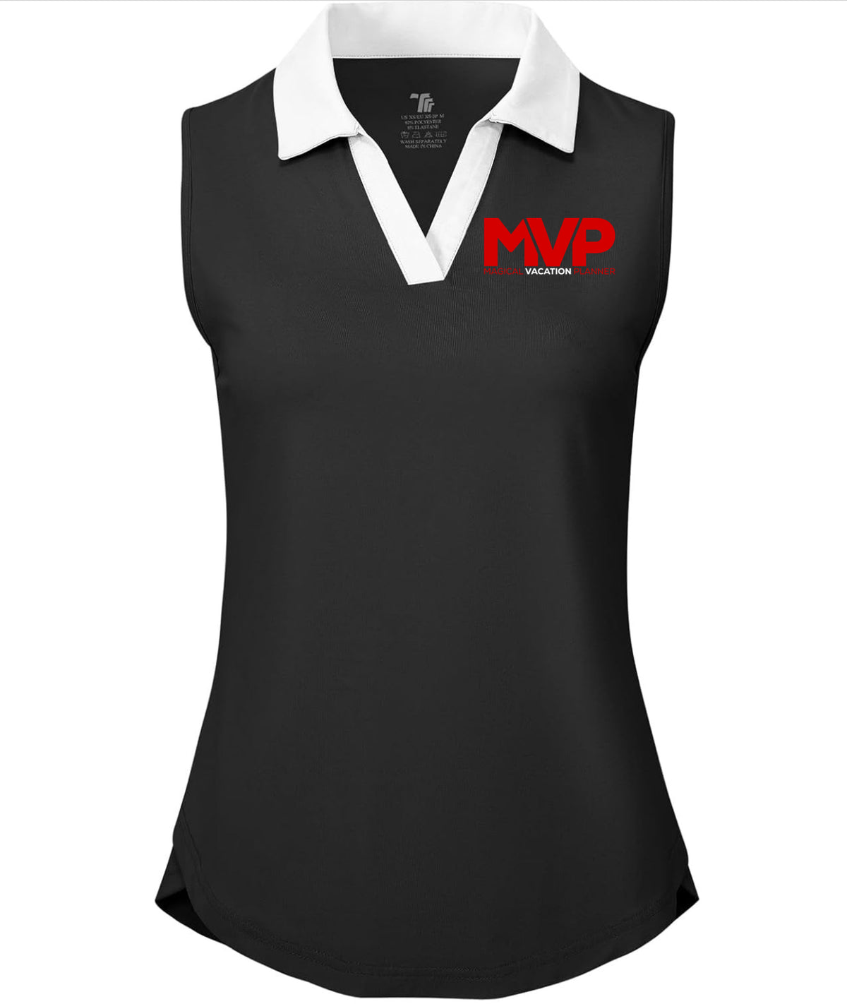 Sleeveless Collared Polo