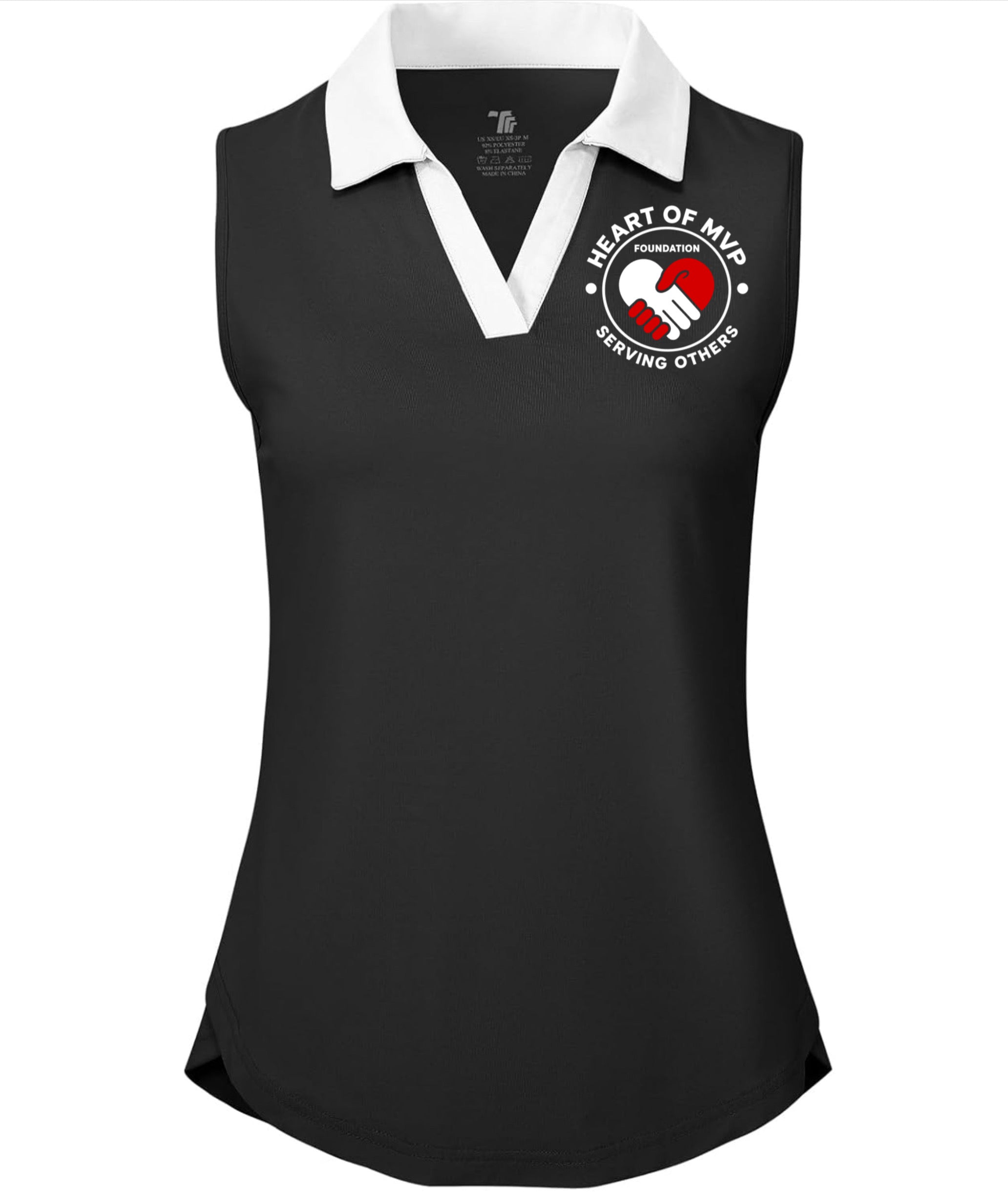 Sleeveless Collared Polo