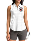 Women's Polka Dot Polo