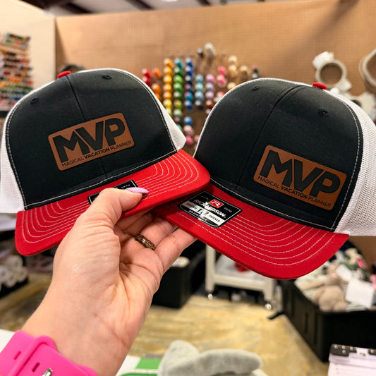MVP Leather Patch Richardson 112 Trucker Hat